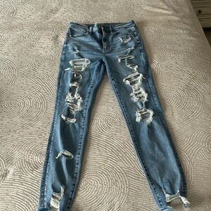 Ripped AE jeggings